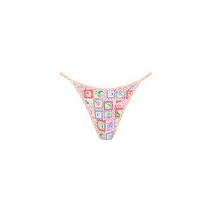 Tanning Thong Bikini Bottom - Citron Coast